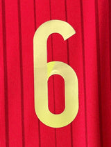 2014/15 Spain A.Iniesta #6 Home Shirt (L)