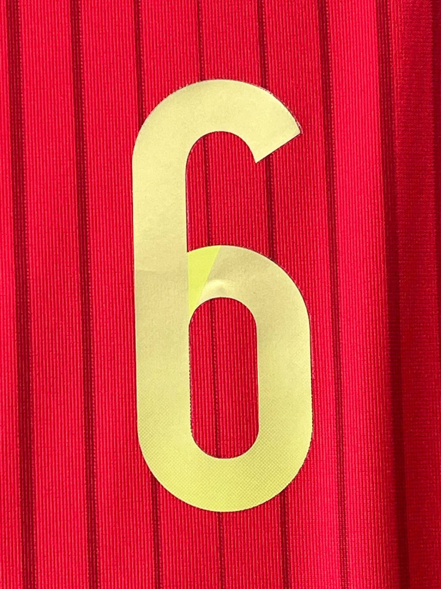 2014/15 Spain A.Iniesta #6 Home Shirt (L)