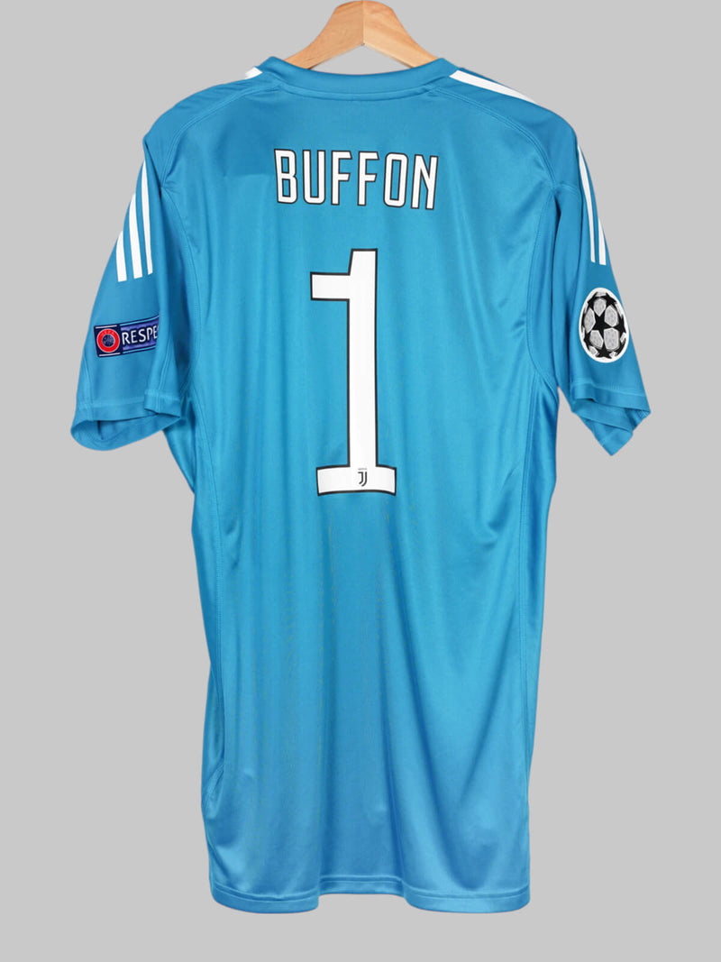 2017/18 Juventus Buffon #1 Keeper Shirt (L)