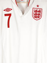 2012/13 England Beckham #7 Home Shirt (XXL)