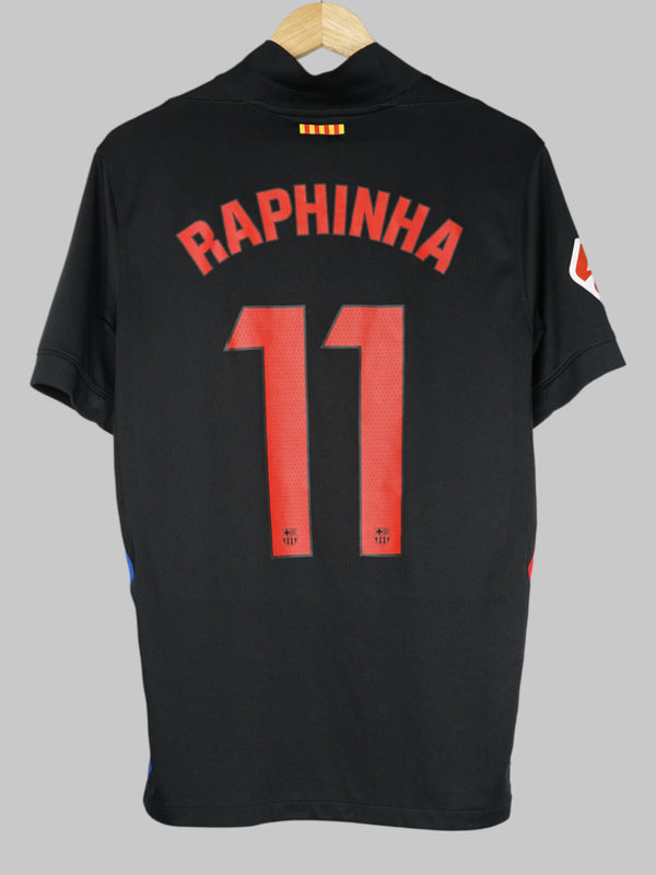 2024/25 Barcelona Raphinha #11 Away Shirt (M) Nike