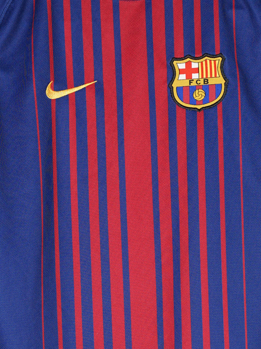 2017/18 Barcelona Home Shirt (M Kids)