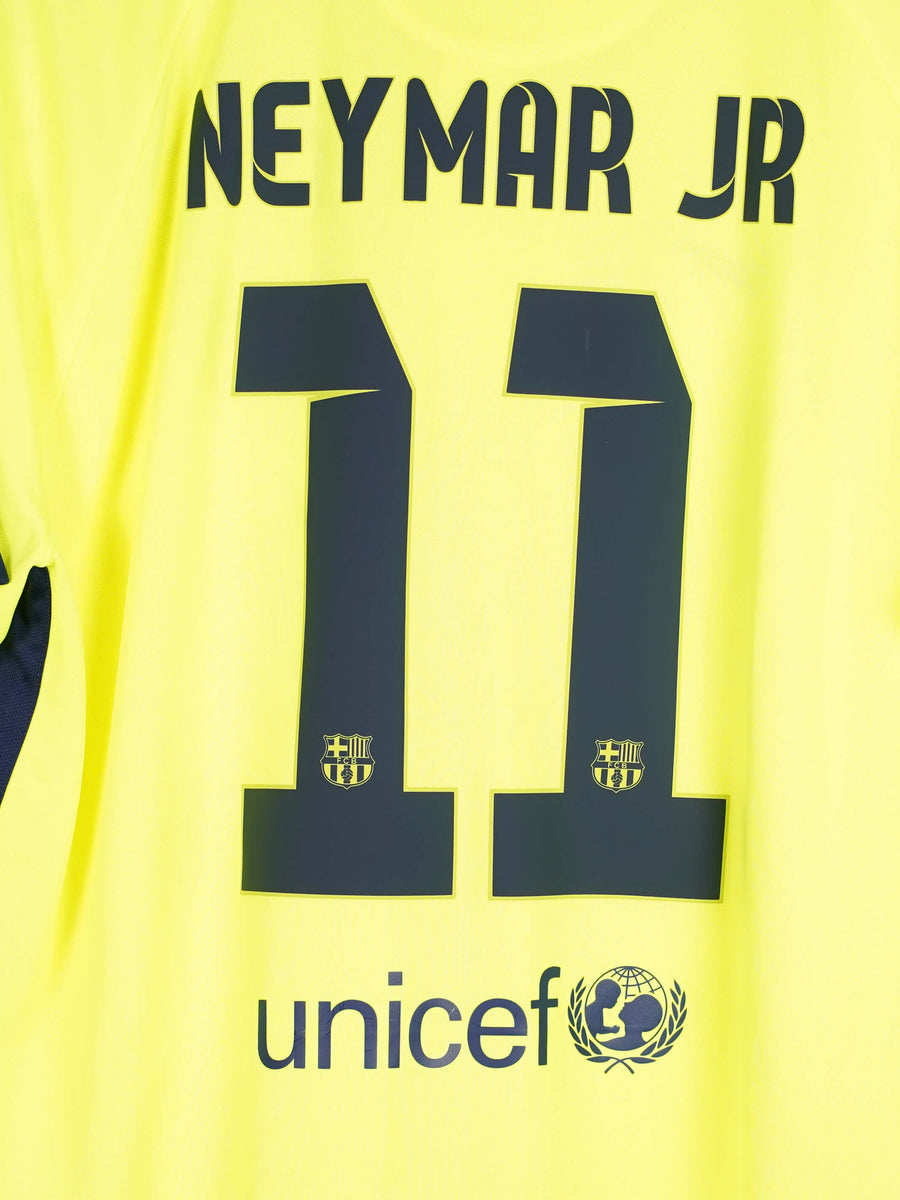 2014/15 Barcelona Neymar Jr #11 Away Shirt (XL)