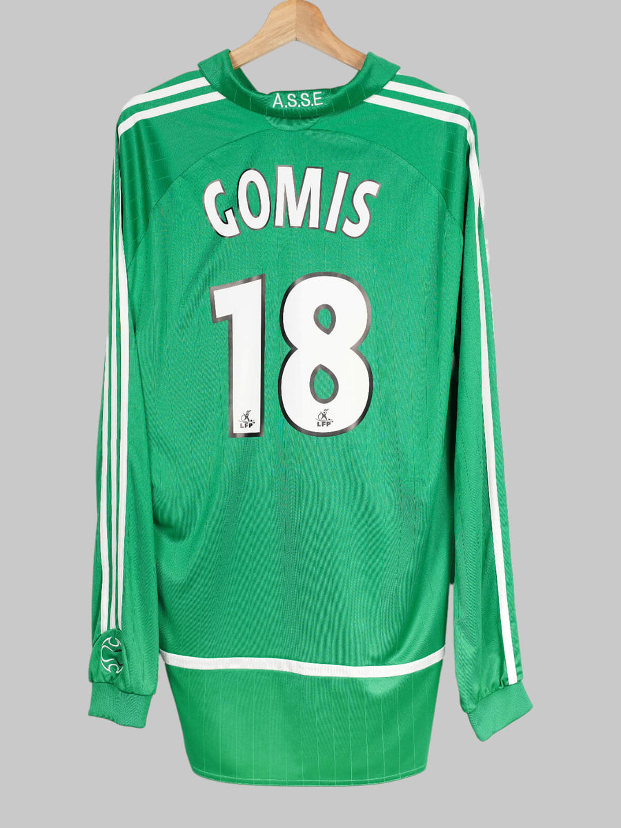 2006/07 Saint-Etienne Gomis #18 Home Shirt L/S (XL)