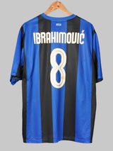 2008/9 Inter Milan Ibrahimovic #8 Home Shirt (XL)