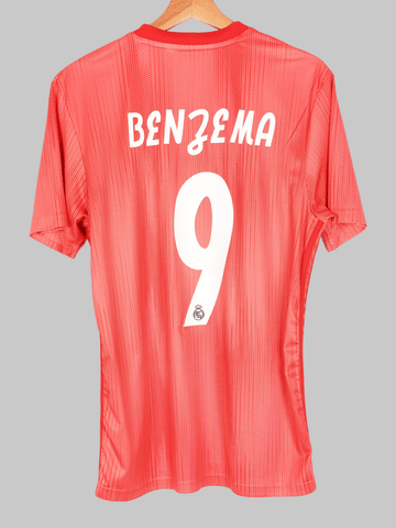 2018/19 Real Madrid Benzema #9 Third Shirt (M)