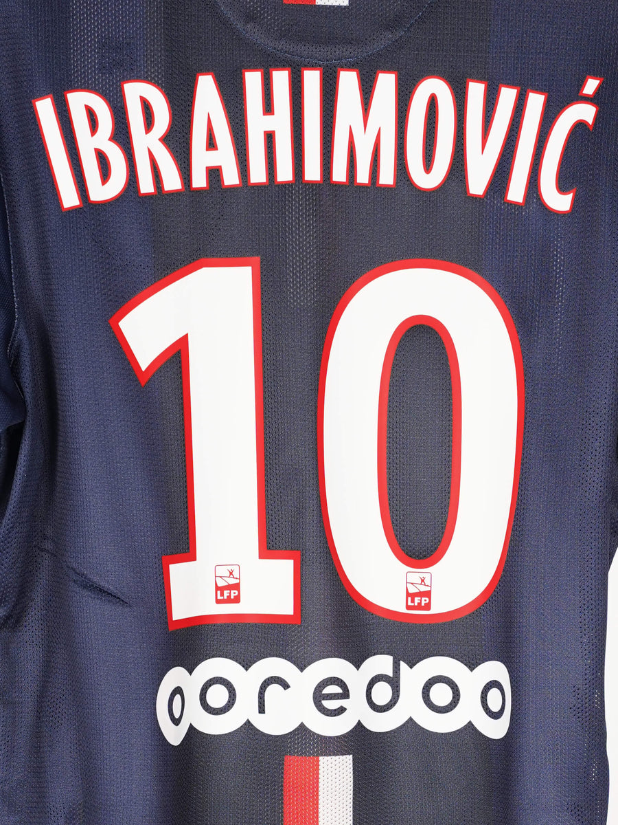 2015/16 PSG Ibrahimovic #10 Home Shirt Player Issue (M)