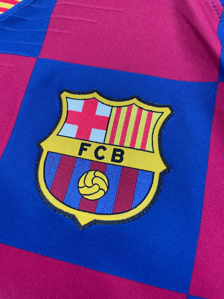 2019/20 Barcelona Griezmann #17 Home Shirt Player Issue (M)