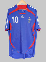 2006/07 France Zidane #10 Home Shirt (XL)