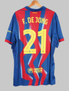 2025/26 Barcelona F. De Jong #21 Cuarta Camiseta (XL) Nike