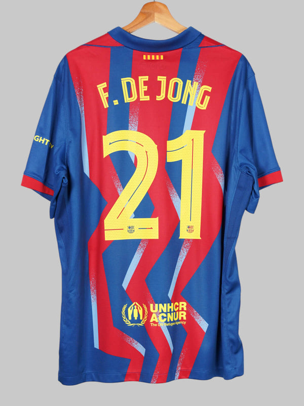 2025/26 Barcelona F. De Jong #21 Fourth Shirt (XL)