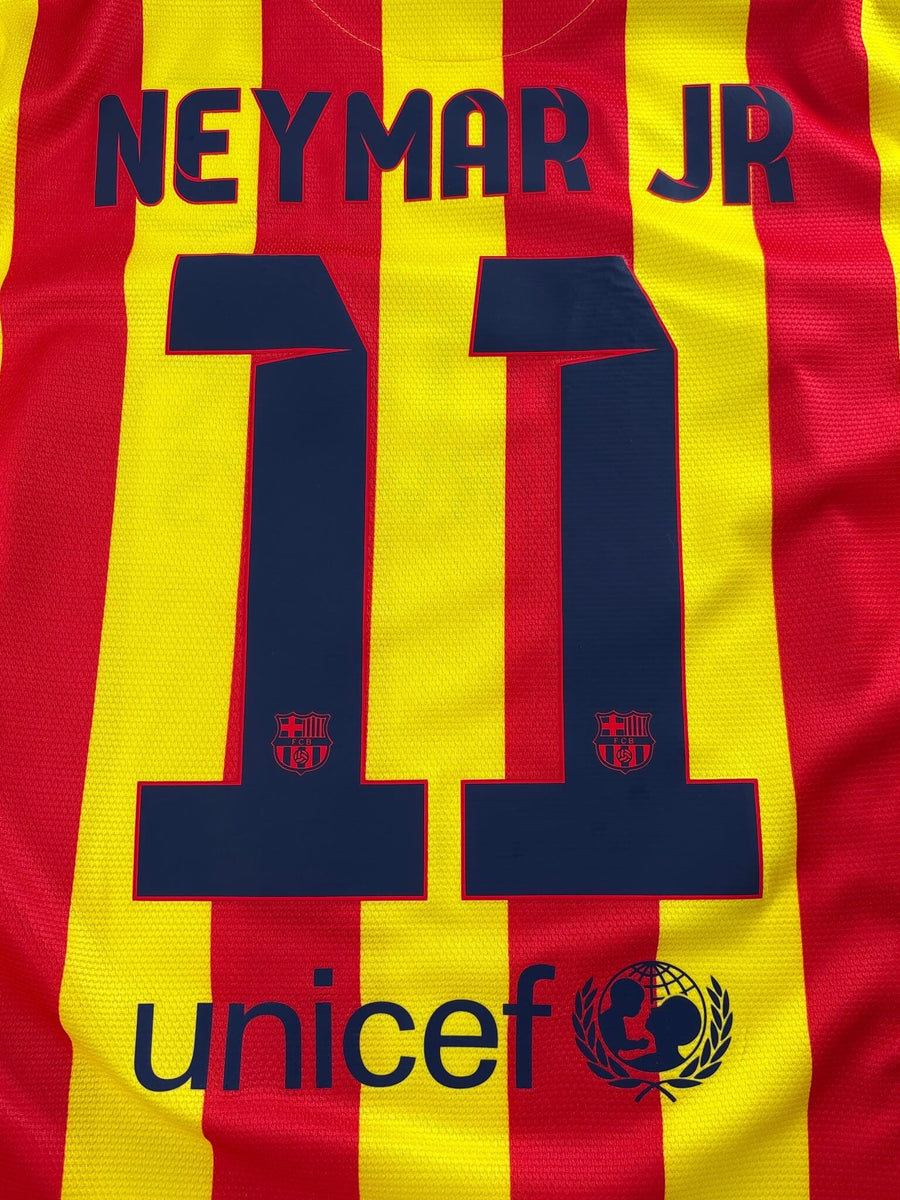 2013/14 Barcelona Neymar Jr #11 Away Shirt (M)