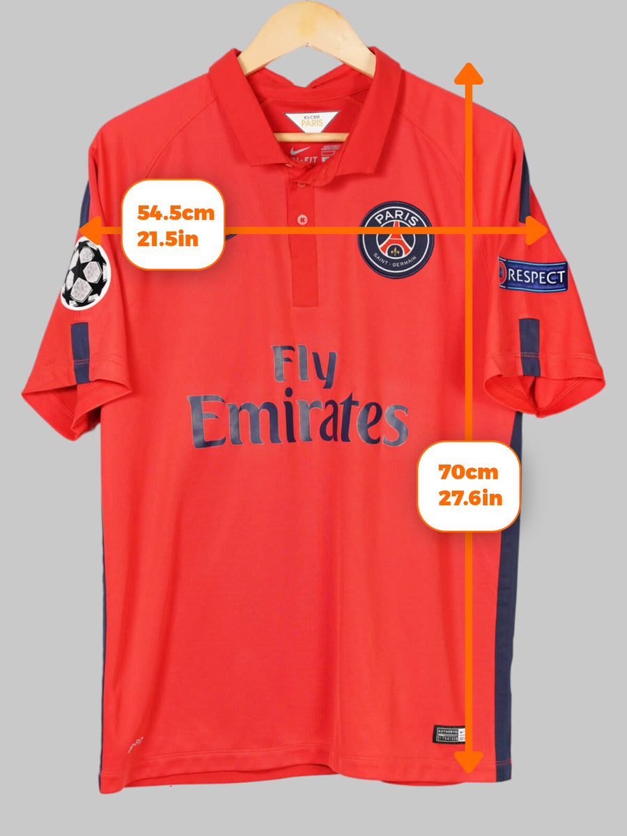 2014/15 PSG Ibrahimovic #10 Tercera Camiseta (L) Nike
