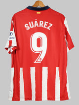 2020/21 Atletico Madrid Suarez #9 Home Shirt (XL)