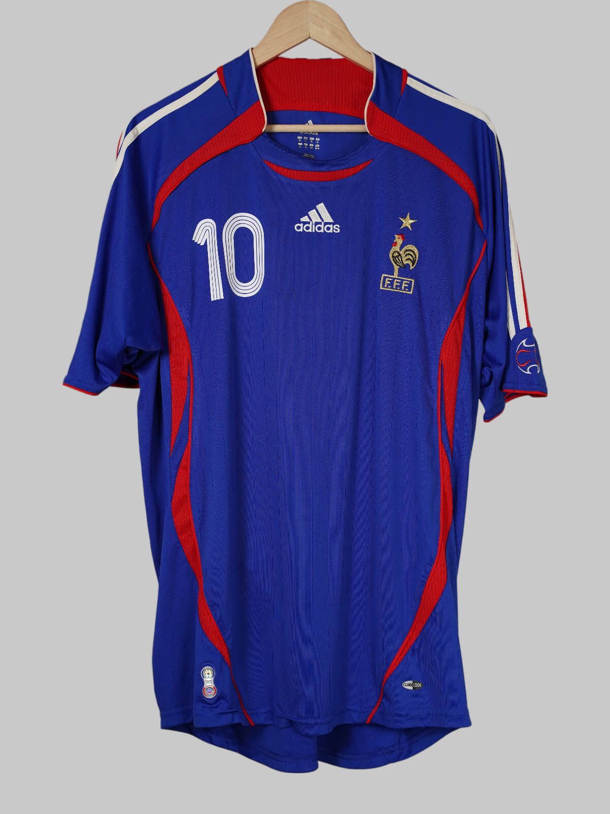 France Home Shirt 2006/7 Zidane #10 (XL)