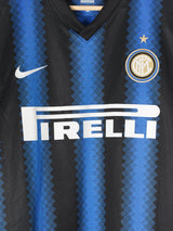 2010-11 Inter Milan Sneijder #10 Home Shirt (M)