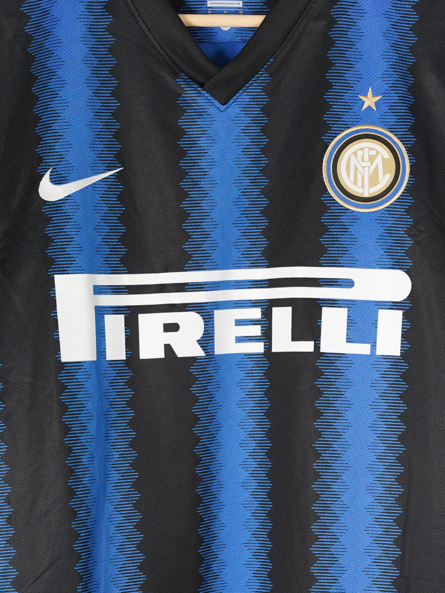 2010-11 Inter Milan Sneijder #10 Home Shirt (M)