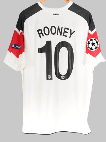 2010/12 Manchester United Rooney #10 Away Shirt (XL)