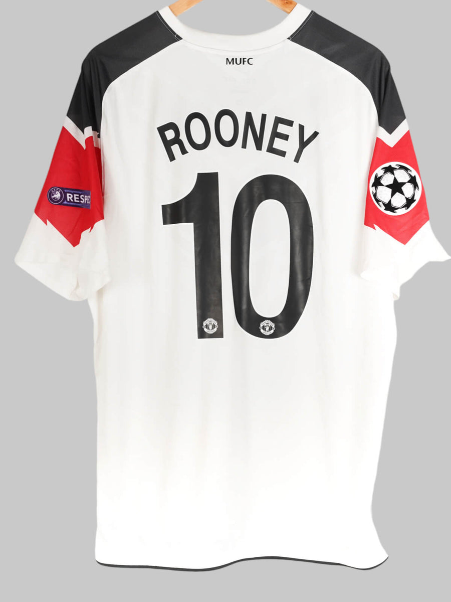 2010/12 Manchester United Rooney #10 Away Shirt (XL)