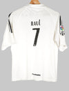 2005/6 Real Madrid Home Shirt Raul #7 (Kids L) Adidas