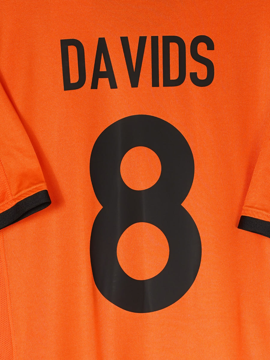 2000/02 Netherlands Davids #8 Home Shirt (M)