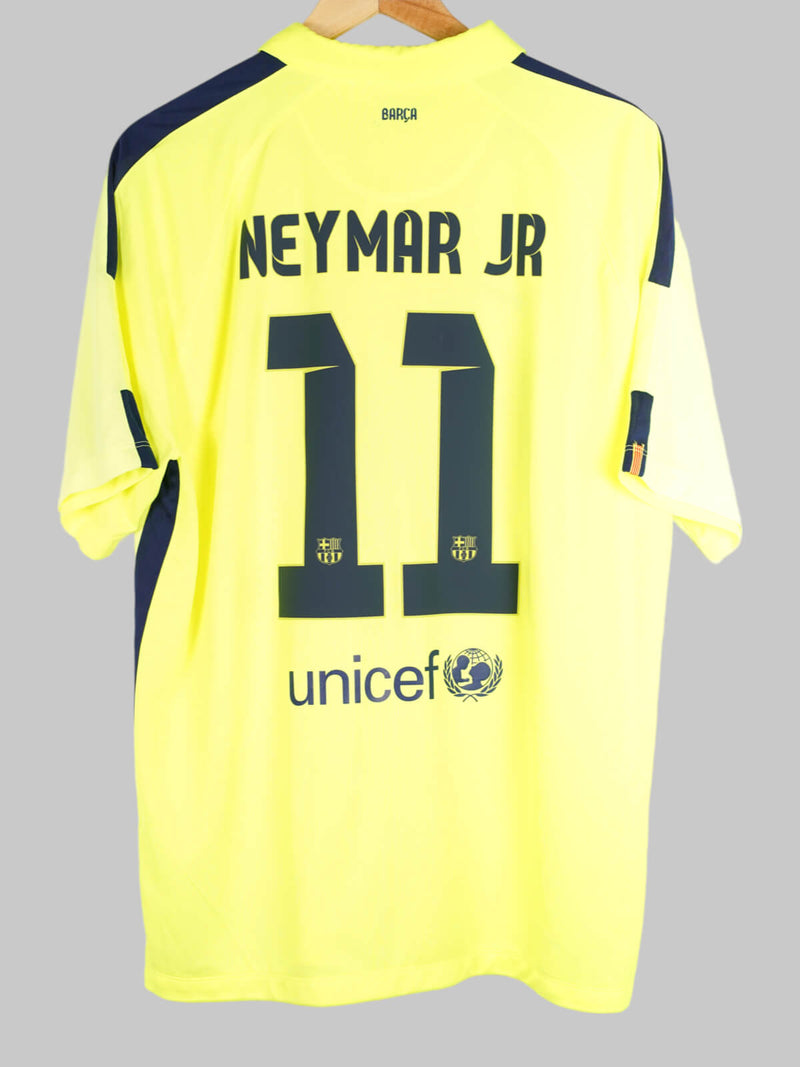 2014/15 Barcelona Neymar Jr #11 Away Shirt (XL)