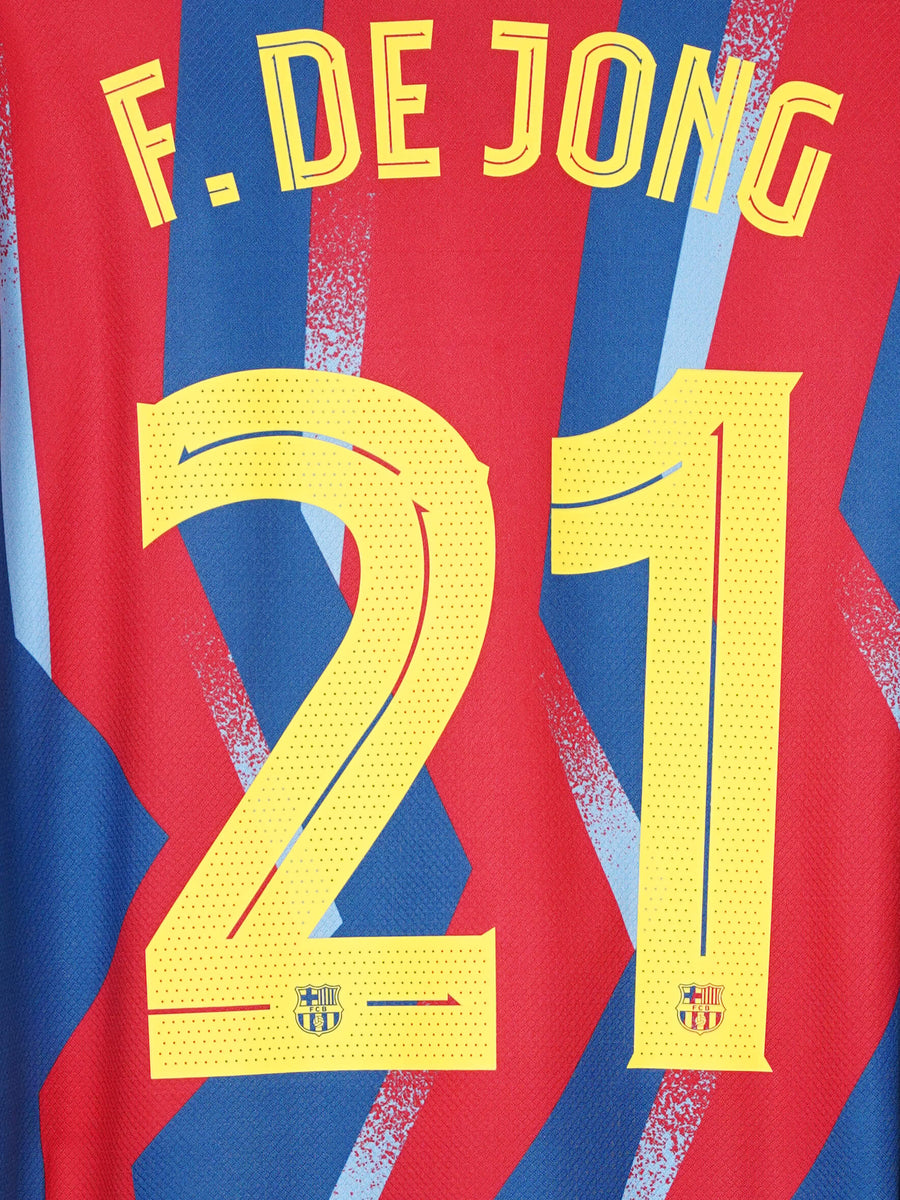 2025/26 Barcelona F. De Jong #21 Fourth Shirt (XL)