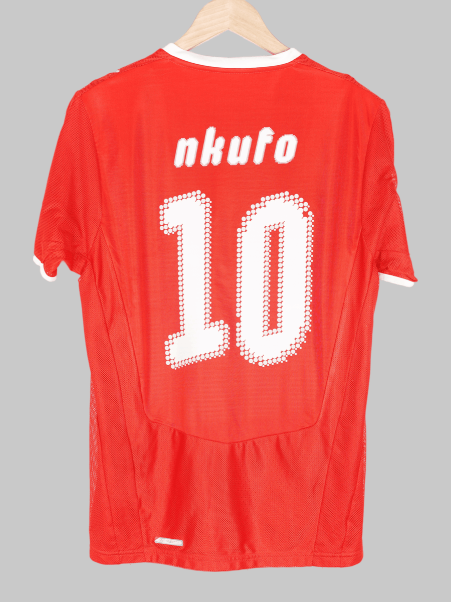 2008/09 Switzerland Nkufo #10 Home Shirt (M)