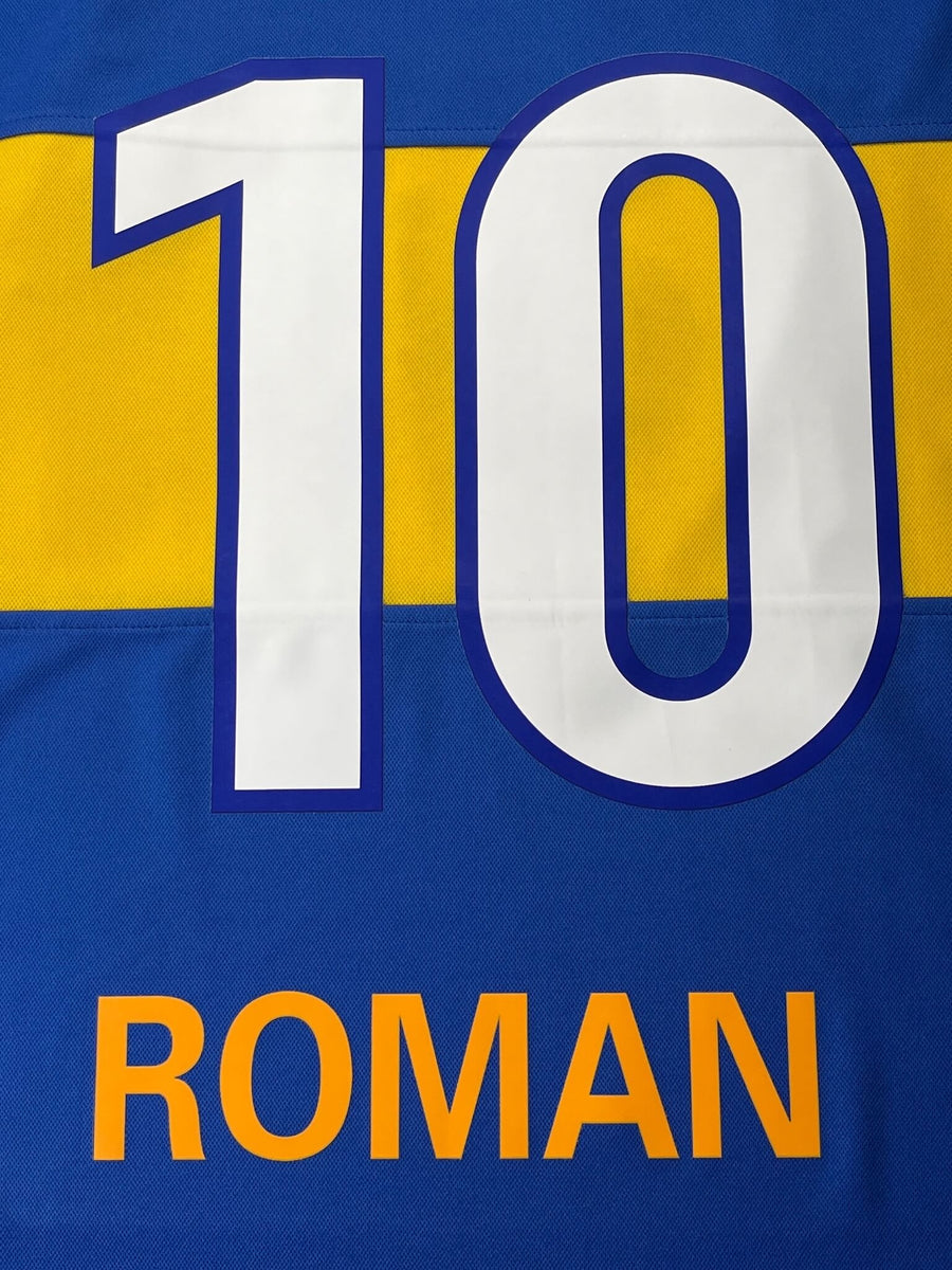 2000/1 Boca Juniors Roman #10 Home Shirt (XL)