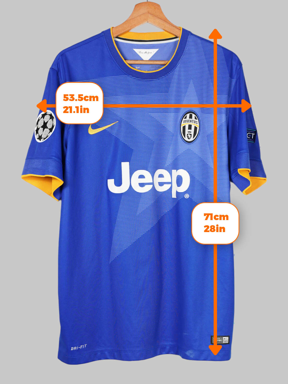 2014/15 Juventus Pogba #6 Away Shirt (L) | First11 2014/15 Juventus Pogba #6 Away Shirt (L) | First11