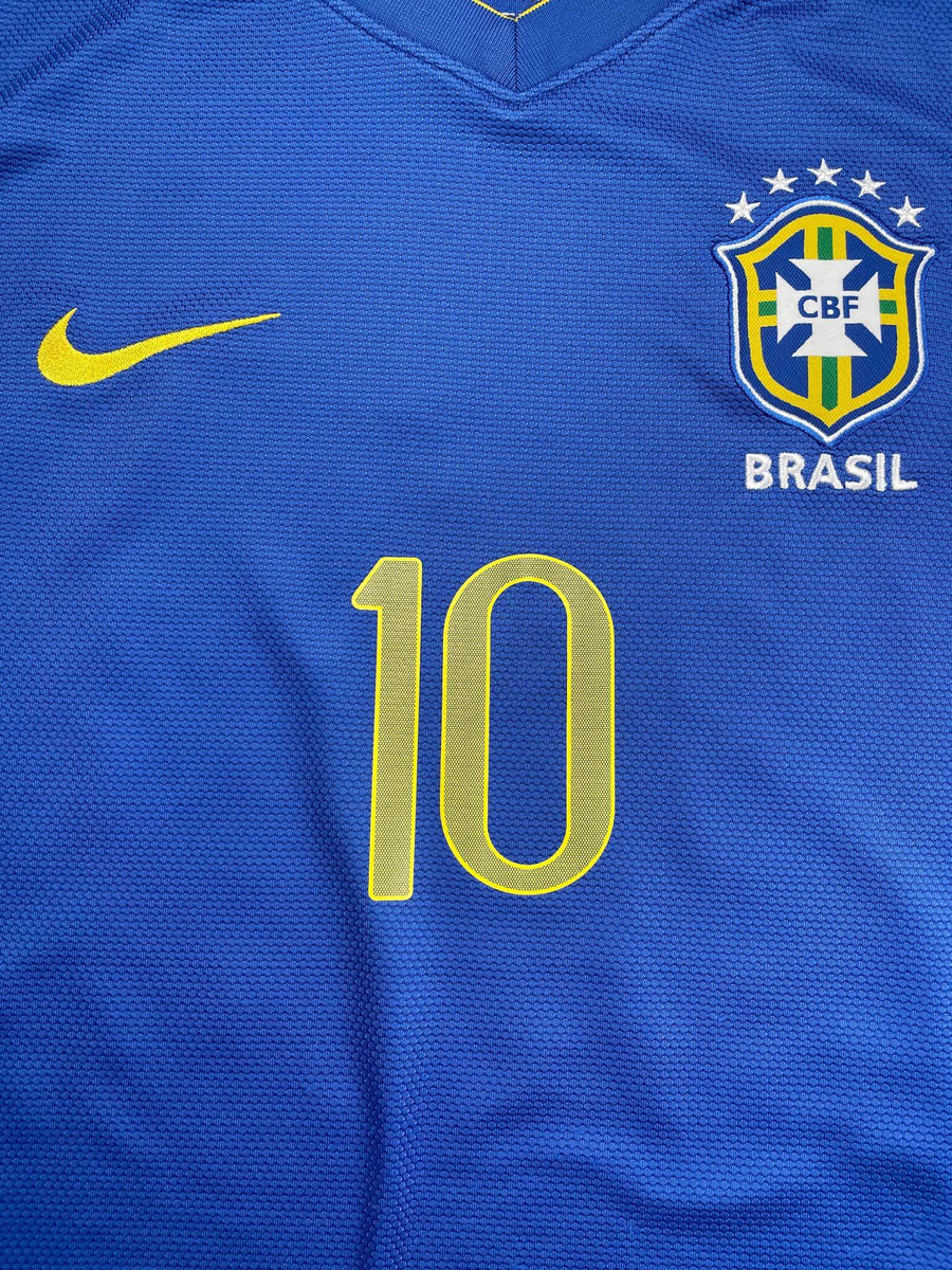 2012/13 Brazil Ronaldinho #10 Away Shirt (L)
