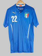 2014/15 Italy Insigne #22 Home Shirt (L)