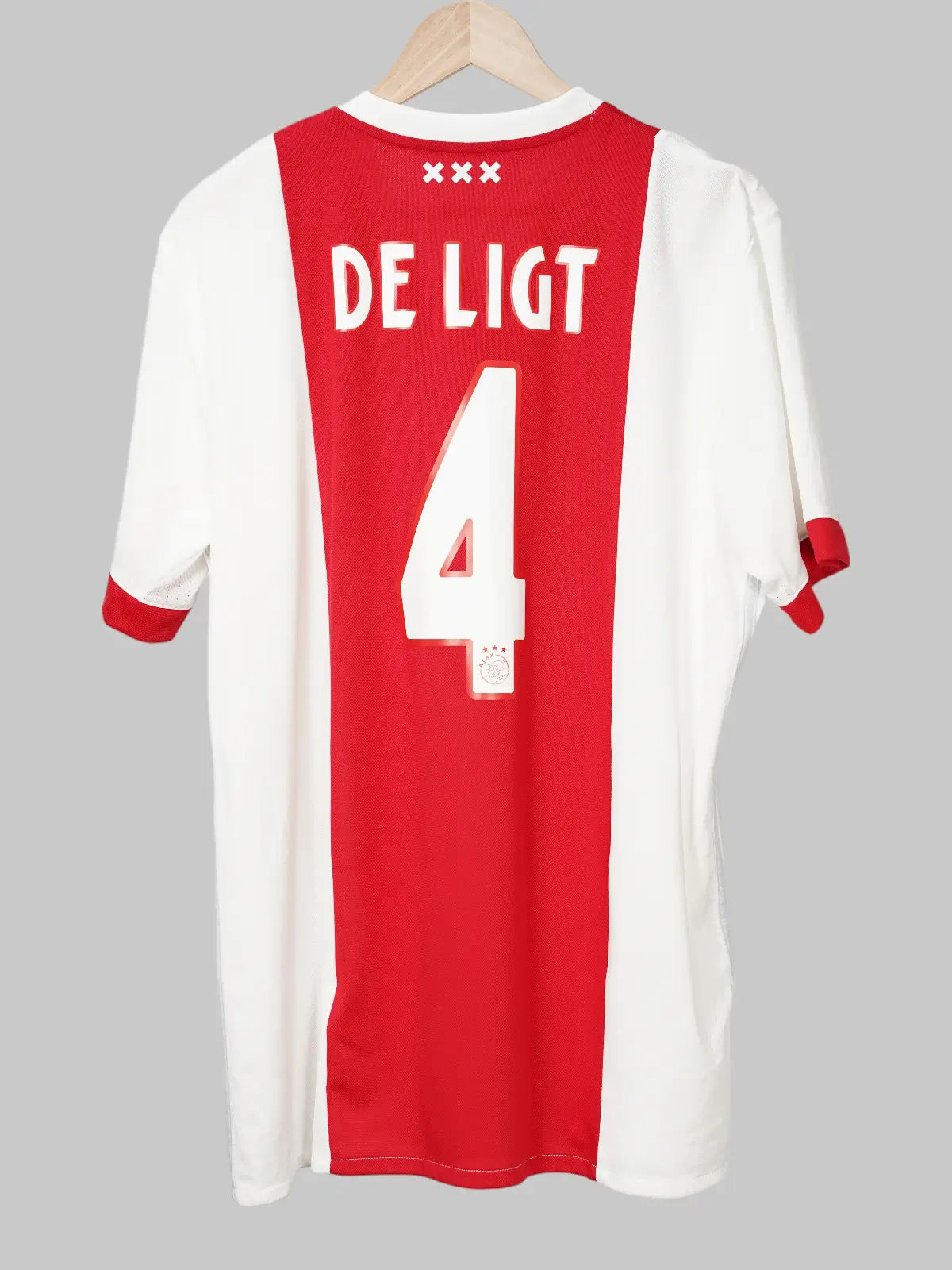 Ajax Home Shirt 2017/18 De Ligt #4 (XL)