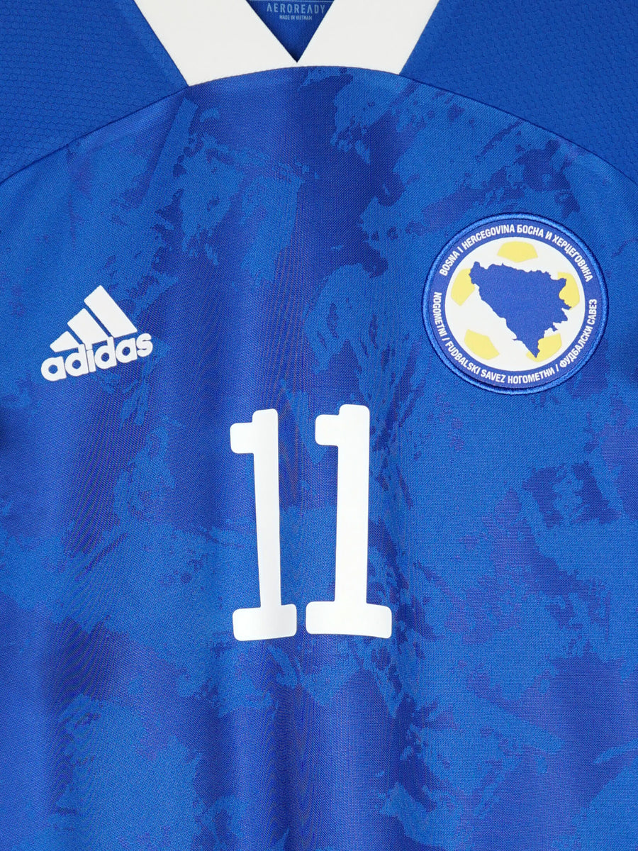 2020/21 Bosnia and Herzegovina Dzeko #11 Home Shirt (M)