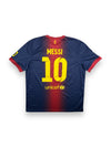 FC Barcelona Heim <tc>Trikot</tc> 2012/13 Messi #10 – 10/10 – XL