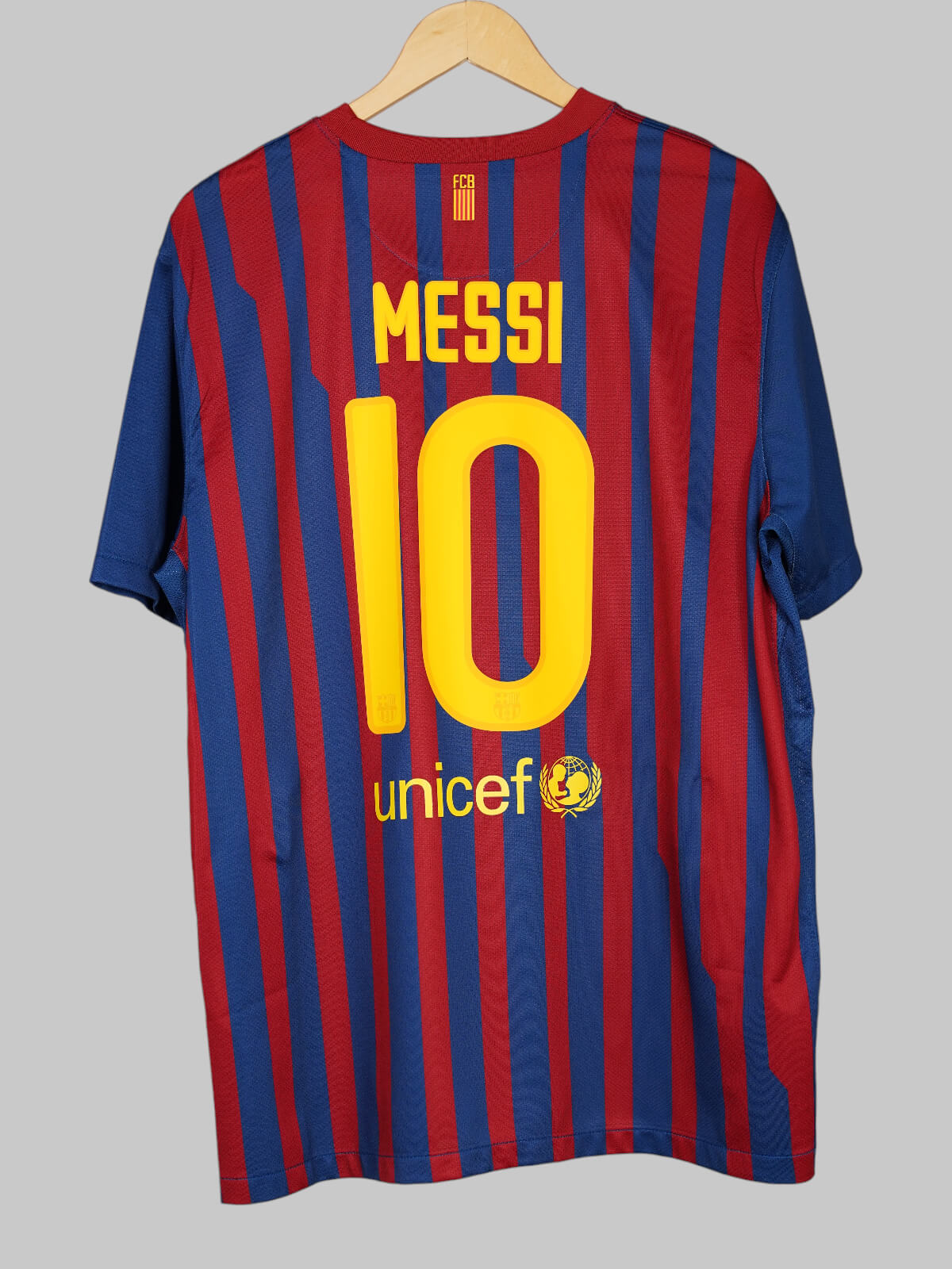FC Barcelona Home Shirt 2011/12 Messi #10 (XL)