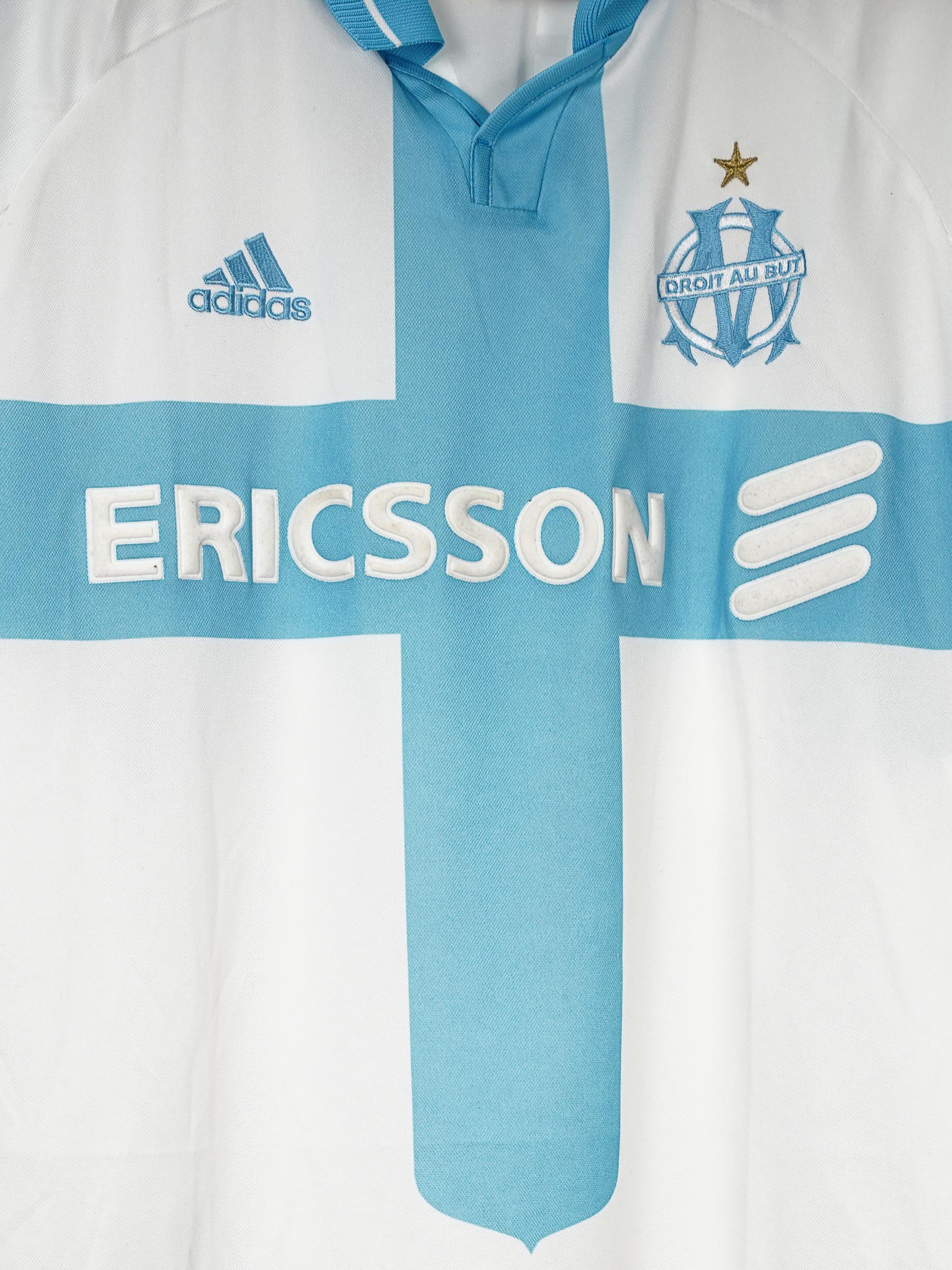 Olympique Marseille Home Shirt 2000/01 Weah #29 (XL)