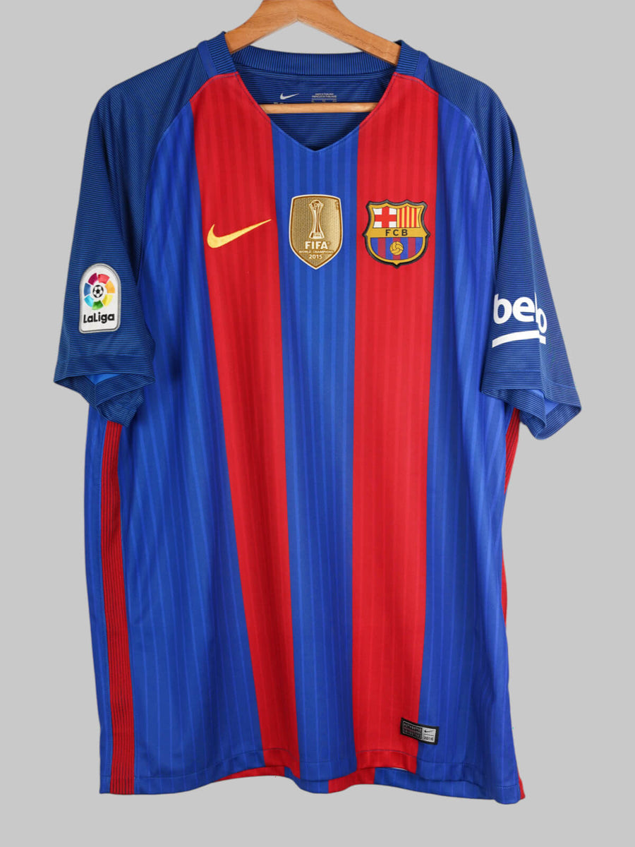 2016/17 Barcelona Messi #10 Home Shirt (XL)