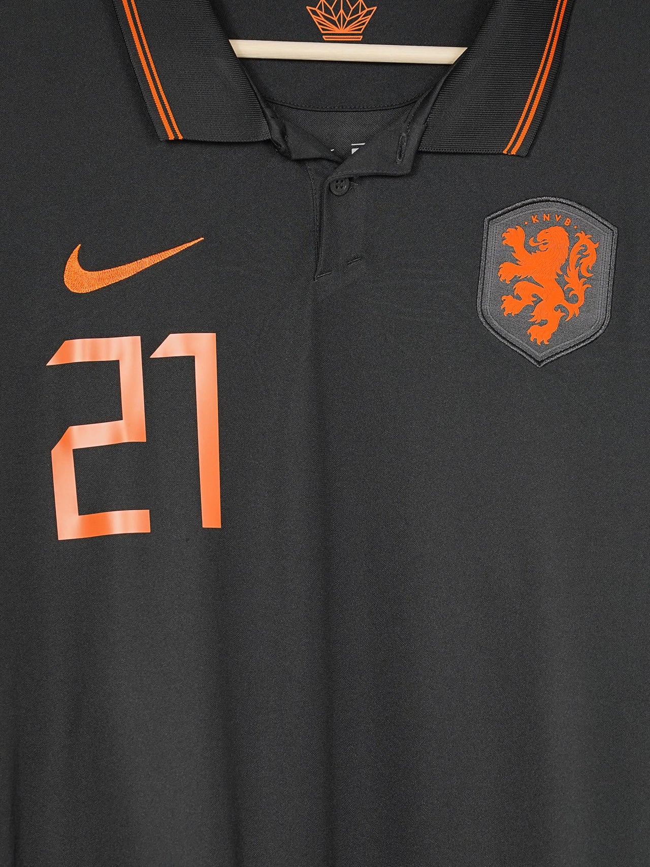 Netherlands Away Shirt 2020/21 F. De Jong #21 (XL)