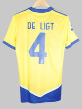 2021/22 Juventus De Ligt #4 Third Shirt (S)