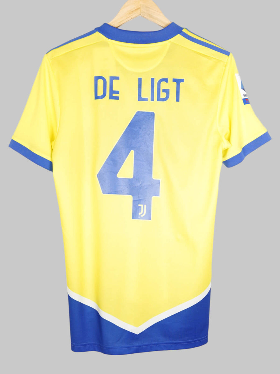 2021/22 Juventus De Ligt #4 Third Shirt (S)