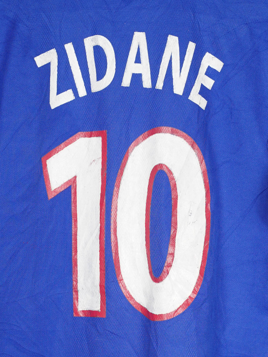 2000/01 France Home Shirt Zidane #10 Special Edition (S)