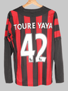 2011/12 Manchester City Toure Yaya #42 Maglia Away Maniche Lunghe (L) Umbro