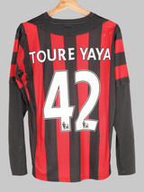 2011/12 Manchester City Toure Yaya #42 Away Shirt L/S (L)