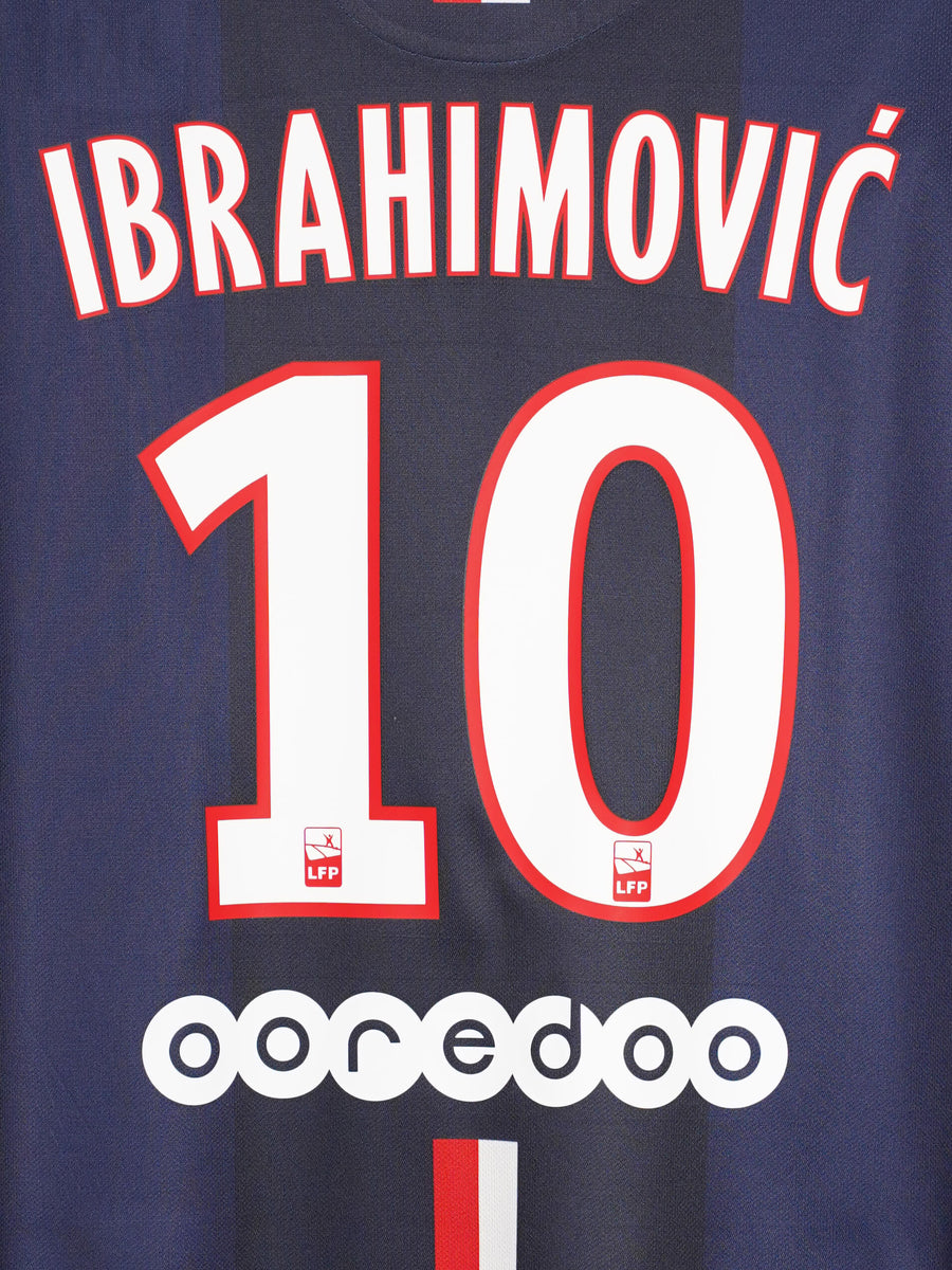 2014/15 PSG Ibrahimovic #10 Home Shirt (XXL)