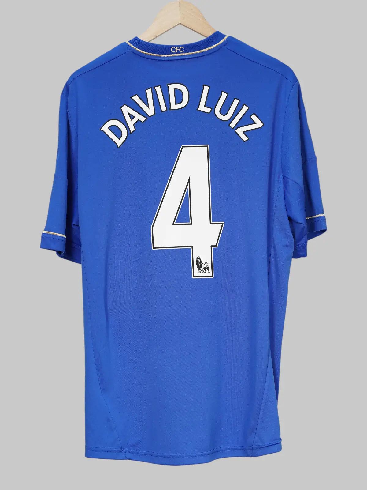 Chelsea Home Shirt 2012/13 David Luiz #4 (XL)