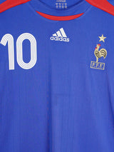2006/07 France Zidane #10 Home Shirt (XL)