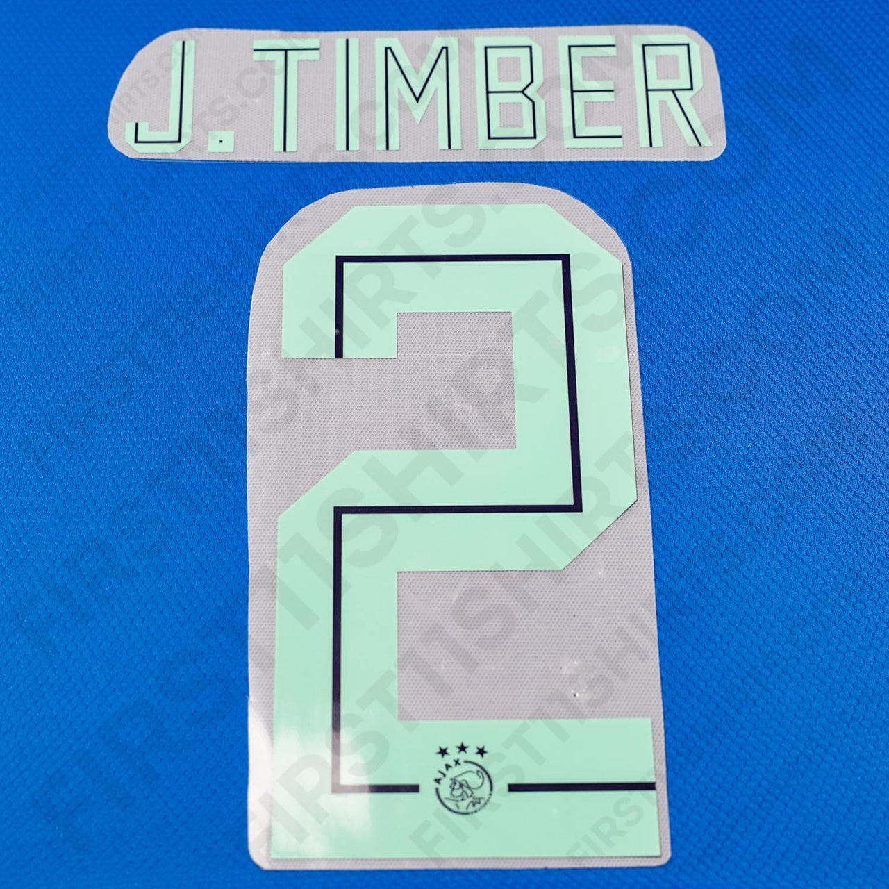 2021/22 Ajax Away Name Set Timber #2 (Repro)