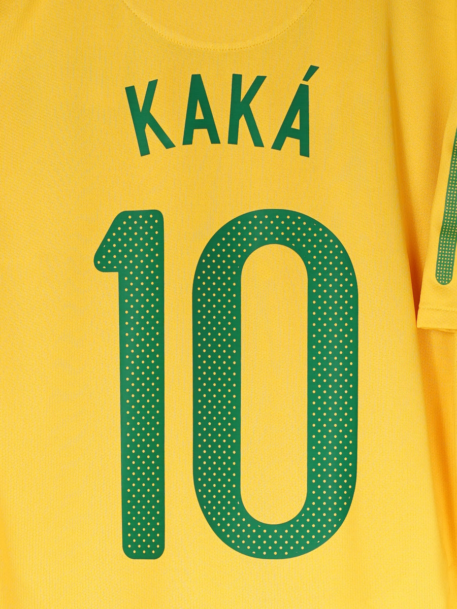 2010/11 Brazil Kaka #10 Home Shirt (L)
