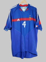 2004/05 France Vieira #4 Home Shirt (XXL)